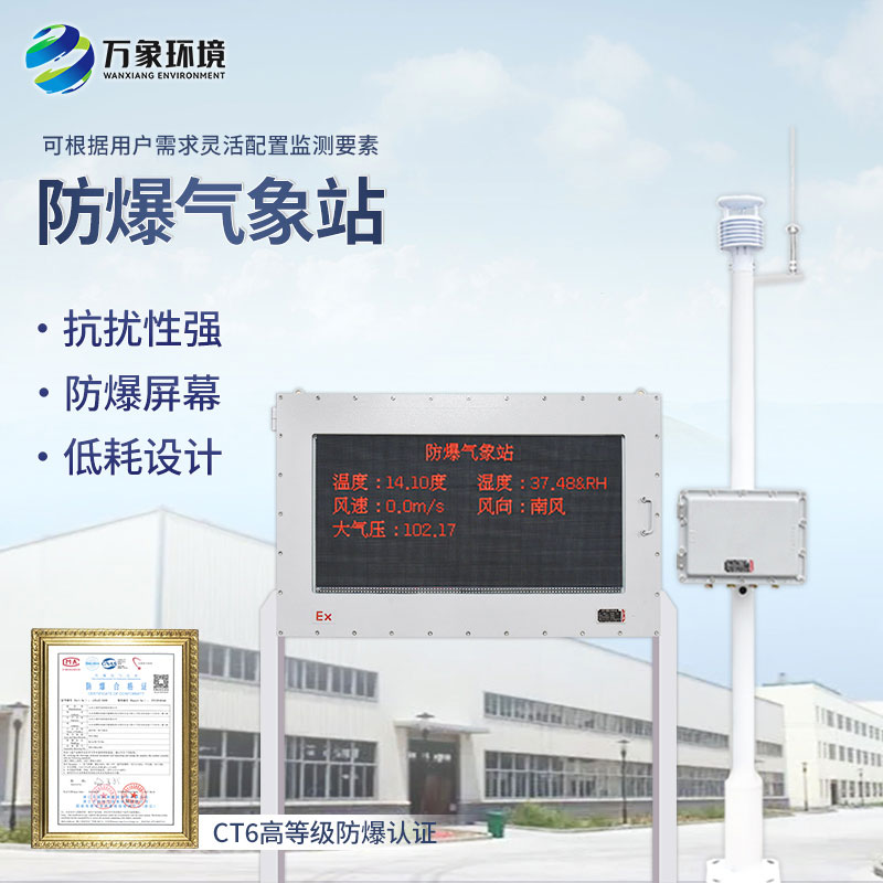 煤礦氣象觀測站用來防爆氣象監測
