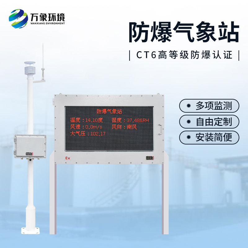 安裝防爆式氣象站有哪些具體的變化，結合實例來說明