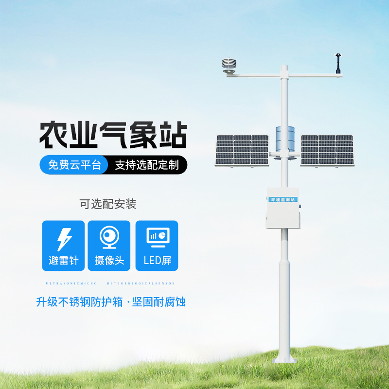 農業氣象遠程監測系統，創新農業種植氣象監測方式