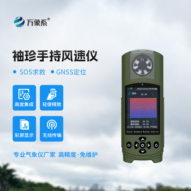 掌握天氣脈搏，時(shí)尚與科技同行：可穿戴手持氣象儀