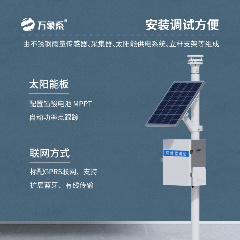 壓電雨量站：雨量監測的“精準耳目”