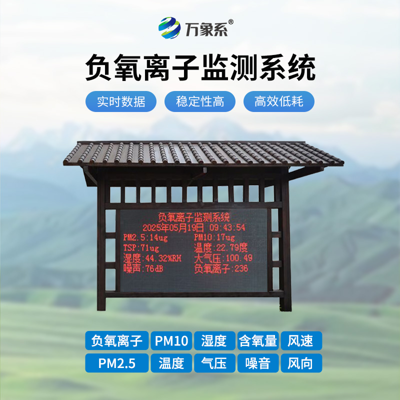 負(fù)氧離子監(jiān)測(cè)系統(tǒng)：木質(zhì)外觀下的科技心臟